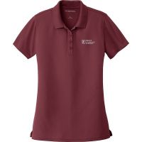 20-LK110, X-Small, Burgundy, Left Chest, Trust Company - Horizontal.